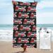 Kll Fire And Rescue Truck Microfiber Beach Towel Fast Drying Extra Large 31.5 X63 Sand Free Beach Towel Super Lightweight Towels For Swimming Pool Camping Picnic Yoga Gym Sports