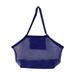 Fnochy Large Mesh Beach Bag Beach Toy Bag Mesh Bag for Beach Toys Toy Mesh Bags Kids Sea Shell Bags Storage BagsBeach Gear Foldable Lightweight