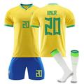 Mens/Kids 2024 Soccer Game Brazil Soccer #10 Jerseys Soccer Team Shirts