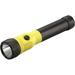 76113 PolyStinger LED 485-Lumen Rechargeable Flashlight with 120-Volt AC/12-Volt DC Smart Charger and 2 Holders Black
