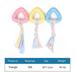 SPGIE Dog Toy Molar Stick Pet Supplies TPR Material Cotton Rope Toy Cleaning Teeth Bite Resistant Small Dog Fun Interactive Training Toys(Triangle)