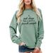 Sweatshirts For Women I Pet Dogs So I Don T Punch People Funny Graphic Pullover Shirts Casual Long Sleeve Tops Baggy Long Sleeve Shirt Dog Hoodie Women Full Zip Sports Jacket Women Extra Large