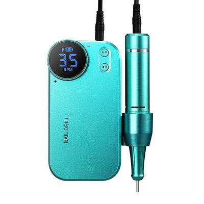 Rechargeable 35000 Rpm Professional Electric File With Power Bank Function Portable Efile Drill Kit For Acrylic Gel Nails