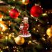 Brenberke 1PCS Christmas Tree Santa Christmas Entertainment Characters Christmas Family Gnome Decoration Pendant Cartoon Christmas Tree Pendant Christmas Decor