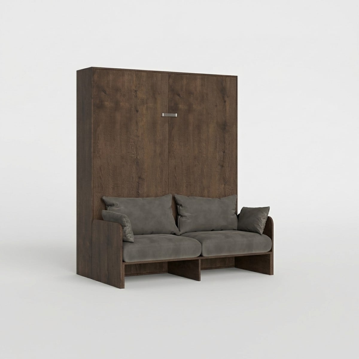 Itamoby Doppelbett Sofà Kentaro vertikal klappbar Walnuss (ALESSIA 20) Klappbett Image