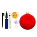 Christmas Balloons Toys Outdoor Decoration Large Spheres Ornament Balls Red Pvc