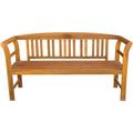 Irfora parcel Patio Bench Low Bench Porch With Cushion Bench Bench Low Bench Porch Table BenchCushion 61.8 Wood Bench Low Bench Porch Table Bench StyleSolution Furniture 61.8in X