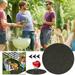 Round Under Grill Mat Large 36-Inch Diameter for Outdoor Use Fireproof Mat Silicone Mat Baking Copper Outdoor Grills for Cooking Small Grills Outdoor Oven Spill Liner Oven Stuff Non Stick 6 Piece