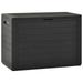 Irfora parcel FurnitureContainer Deck Box Patio Box Cabinet 50.2 Deck Box 38.7 x17.3 x21.7 Patio Box Tools Pool StoolBench 38.7 X 17.3 Box Indoor/ Patio X D X (w X D