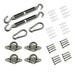 Stainless for Sun Shade Sail Canopy Fitting Set Heavy Duty Shade Sail Hardware K