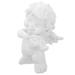 Resin Angels Statue Little Figurine Sculpture for Indoor Outdoor Guardian Decoration White