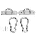 Hammock Chair Hanging Kit Stainless Steel Swing Ceiling Mount Hangers Set for Yoga Hammock Chair Sandbag