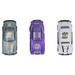 3 Pcs Pull Back Car Zinc Alloy ABS Sturdy High Simulation Lifelike Pull Back Car Model Toy