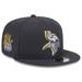 Men's New Era Graphite Minnesota Vikings 2024 NFL Draft 9FIFTY Snapback Hat