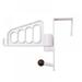 2 Pieces Over Door Hooks Single Hanging Clothes Creative Hooks Multi Hanging Storage Hanger for Clothes Coats Towels Hats Scarves Purses Keys and More