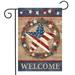 American Garden Flag USA Double Sided United States July 4th Independence Day Patriotic American Flags for Outdoor Patio Lawn