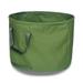 Garden Lawn Leaf Yard Waste Bag Clean Up Tarp Container Tote Gardening Trash Reusable Heavy Duty Military Canvas
