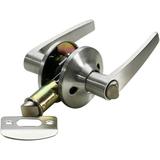 Lockset for RV - Style 7 - Lever Set - (Privacy | Satin Nickel) - Recreational Vehicle Camper Trailer Mobile Home