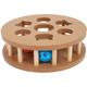 DrôLe en Bois Pet Chat Jouet Toucher Ball Rotation Interactive Ball Amusement Plate Chat