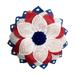 NANDIYNZHI ramadan decorations for home Ndependence Day Wreath Patriot Wreath American Flag Red White Blue Ornament room decor Redï¼ˆClearanceï¼‰