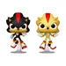 Funko Pop! Sonic the Hedgehog Shadow & Super Shadow Glow in the dark 2 Pack Exclusive