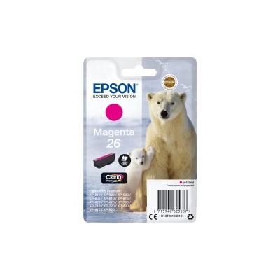 Epson Polar bear Singlepack Magenta 26 Claria Premium Ink