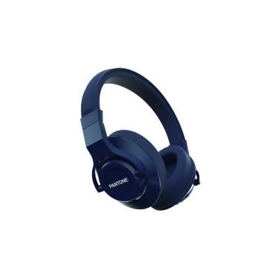 Pantone PT-WH005 Kopfhörer Verkabelt & Kabellos Kopfband Anrufe/Musik Bluetooth Blau