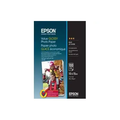 Epson Value Glossy Photo Paper - 10x15cm 100 Blätter