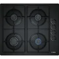 Bosch Serie 2 POP6B6B80 Kochfeld Schwarz Integriert Gaskochfeld 4 Zone(n)