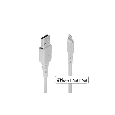 Lindy 31326 Lightning-Kabel 1 m Weiß