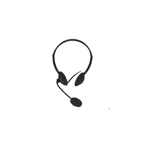 Link Accessori LKHS02 Kopfhörer & Headset Kabelgebunden Kopfband Anrufe/Musik Schwarz