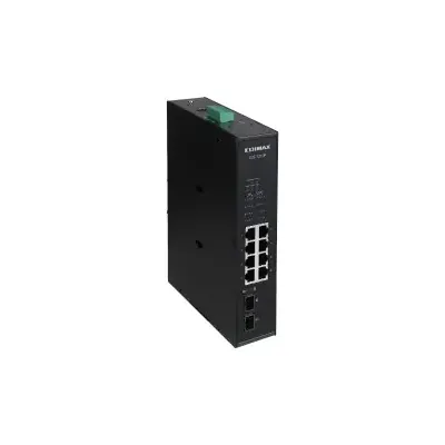 Edimax IGS-1210P Netzwerk-Switch Unmanaged Gigabit Ethernet (10/100/1000) Power over (PoE) Schwarz