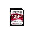 Kingston Technology 128 GB Canvas React Plus SDXC UHS-II 300R/260 W U3 V90 für Full HD/4K/8K