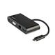 StarTech.com USB-C VGA Multiport Adapter - Power Delivery (60W) USB 3.0 Gigabit Ethernet