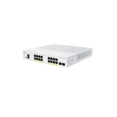 Cisco CBS350-16P-E-2G-EU Netzwerk-Switch Managed L2/L3 Gigabit Ethernet (10/100/1000) Silber
