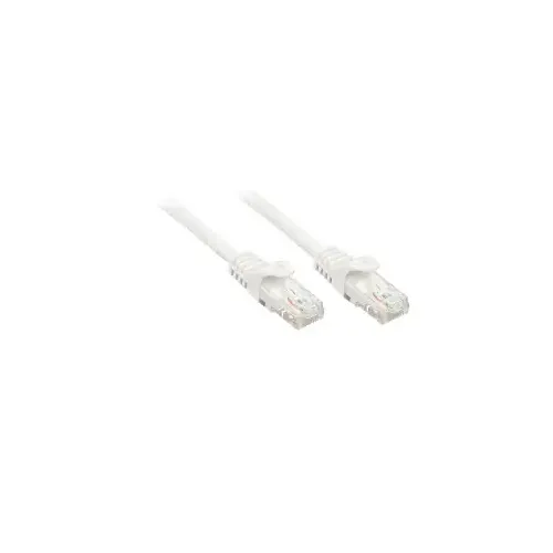 Lindy Rj-45/rj-45 Cat6 3m Netzwerkkabel Weiß U/utp (utp)