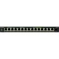 NETGEAR 16-Port High-Power PoE+ Gigabit Ethernet Plus Switch (231W) with 1 SFP port (GS316EPP) Managed (10/100/1000) Power over