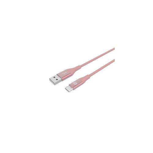 Celly USBTYPECCOLORPK USB Kabel 1 m 2.0 A C Pink