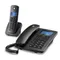 Motorola C4201 Analoges/DECT-Telefon Anrufer-Identifikation Schwarz