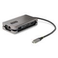 StarTech.com USB-C Multiport Adapter - USB C auf VGA/4K 60Hz HDMI 3-Port USBC Hub 100W PD GbE Dockingstation/Laptop Dock