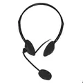 Link Accessori LKHS01 Kopfhörer & Headset Kabelgebunden Kopfband Anrufe/Musik Schwarz