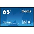iiyama PROLITE Digitale A-Platine 165,1 cm (65") LED WLAN 500 cd/m² 4K Ultra HD Schwarz Eingebauter Prozessor Android 11 24/7