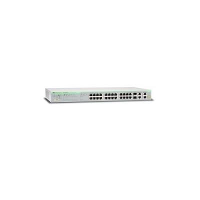 Allied Telesis At-fs750/28ps Netzwerk-switch Managed Fast Ethernet (10/100) Power Over Ethernet (poe) Grau