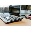 CHERRY KW 3000 Tastatur RF Wireless QWERTY Englisch Schwarz