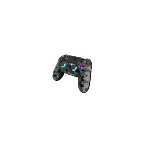 Dragonshock Mizar Camouflage, Grau Bluetooth Gamepad Analog / Digital PlayStation 4