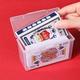 Playing Card Case Clear Plastic Gaming Game Card Holder Organizer Snaps Closed Clear Card Box Small Hard Plastic Card Storage Box Empty Trading Card S
