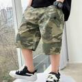 Young Boy New Summer Thin Casual Camouflage Cargo Shorts