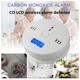 PC HIKE CO Sensor Carbon Monoxide Detector Alarm dB Siren Sound Independent CO Poisoning Warning Alarm Digital LCD display home security carbon monoxi