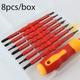 pcsbox Insulated Screwdriver Set Multifunctional Screwdriver Combination Mini Screwdriver Set For Hardware Screwdriver Set For Disassembly And Repair