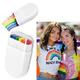 pc Face Paint Crayon Set With Colors Rainbow Design Perfect For Party Festival Diy Body Painting